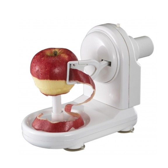 Машинка для чистки яблок Apple Peeler Машинка для чистки яблок Apple PeelerЯблокочистки<br>Как максимально сохранить слой полезных веществ на яблоке, если ваши дети просят обрезать кожуру? Очень просто! Вам поможет машинка для чистки яблок Apple Peeler. Устройство подойдет для очищения не только фруктов, но и овощей. А главное - станет незаменимым для приготовления консервации!<br>