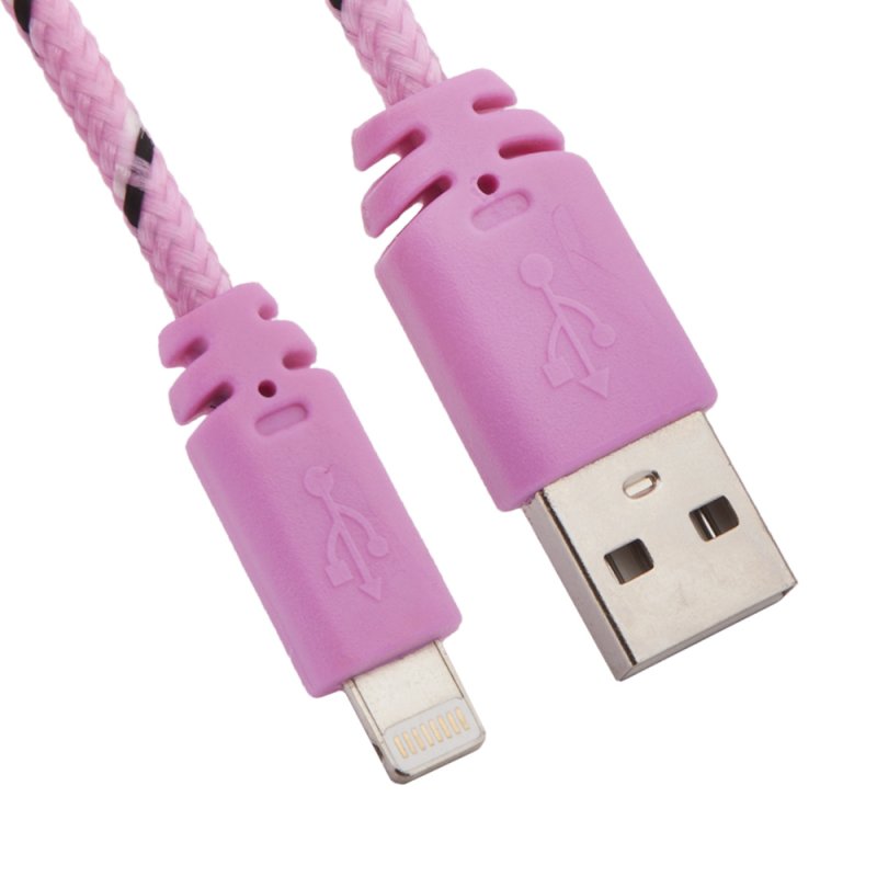 USB кабель «LP» для Apple iPhone/iPad Lightning 8-pin в оплетке (розовый/черный/европакет)
USB кабель «LP» для Apple iPhone/iPad Lightning 8-pin в оплетке (розовый/черный/европакет)