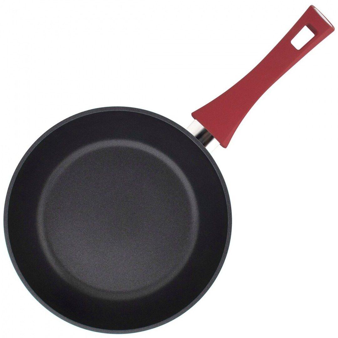 фото Сковорода глубокая taller 44092-itr 28 см грейси из кованого алюминия с антипригарным покрытием