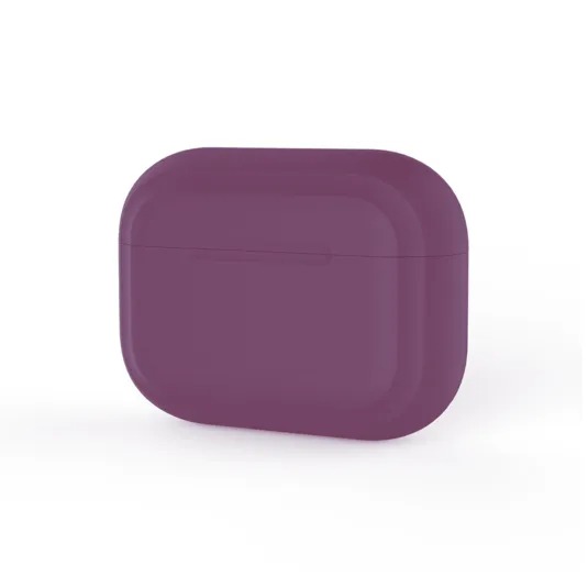 фото Чехол силиконовый deppa ultra slim для airpods, бургунди