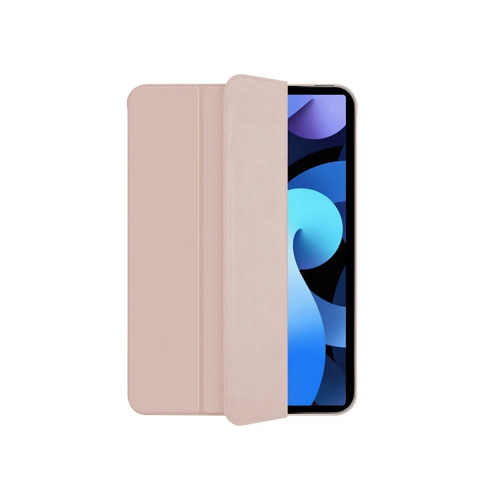 фото Чехол-подставка wallet onzo magnet для apple ipad mini 6 (2021), розовый, б/застежки, pet синий, deppa
