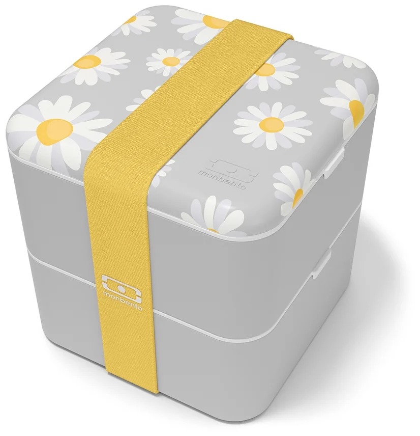 фото Monbento ланч-бокс square, 14x14 см, daisy
