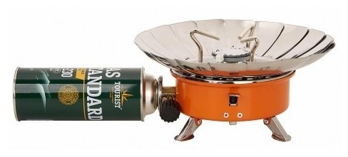 фото Горелка tourist tulpan-l tm-450 серебристый/оранжевый