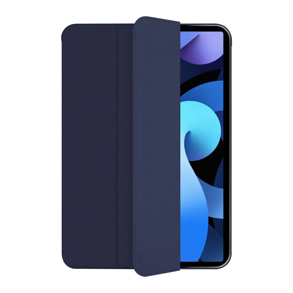 фото Чехол-подставка wallet onzo magnet для apple ipad mini 6 (2021), темно-синий, б/застежки, pet синий, deppa