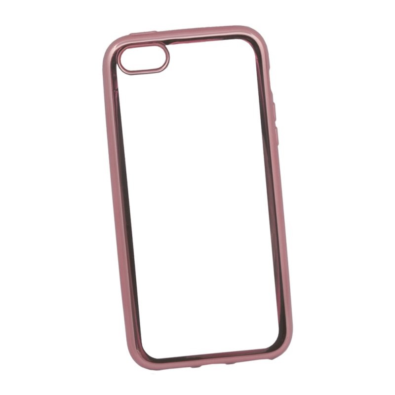 Силиконовый чехол «LP» для iPhone 5/5s/SE TPU (прозрачный с розовой хром рамкой) коробка
Силиконовый чехол «LP» для iPhone 5/5s/SE TPU (прозрачный с розовой хром рамкой) коробка