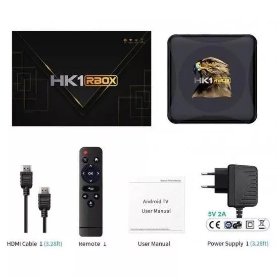 фото Андроид тв приставка hk1 rbox