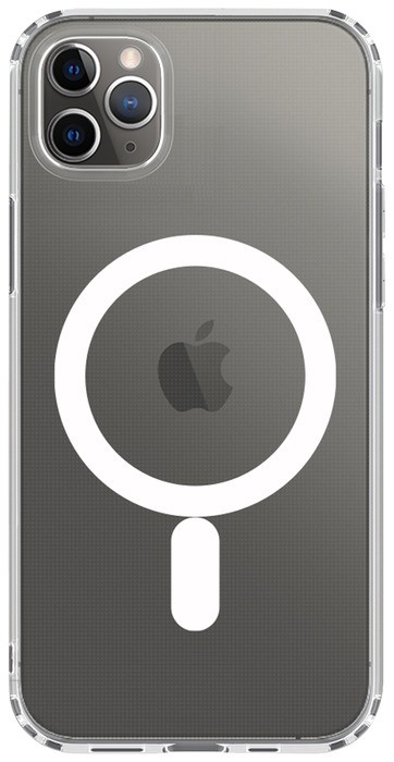 фото Чехол-накладка deppa gel pro magsafe для apple iphone 11 pro max прозрачный