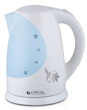 Чайник электрический пластиковый Centek CT-1039 Белый, 2.0л, 2200Вт, 2х цветная внутр подсветка
Чайник электрический пластиковый Centek CT-1039 Белый, 2.0л, 2200Вт, 2х цветная внутр подсветка