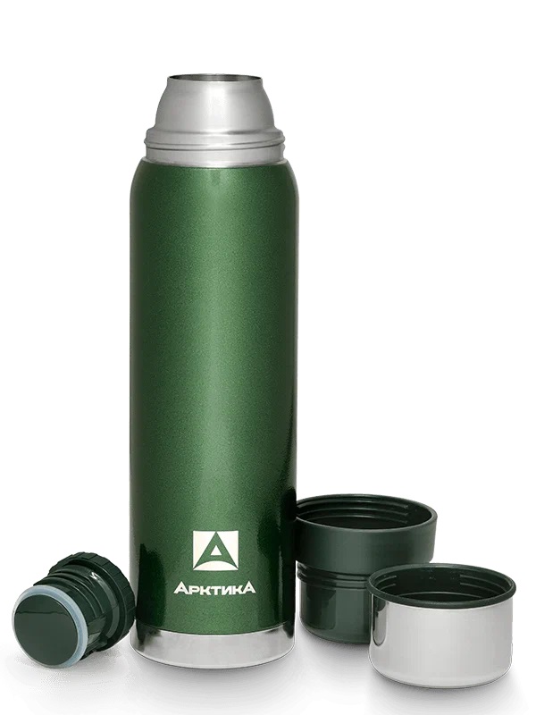 фото Ark-106-750-зелёный термос бытовой, вакуумный (для напитков), 750 мл