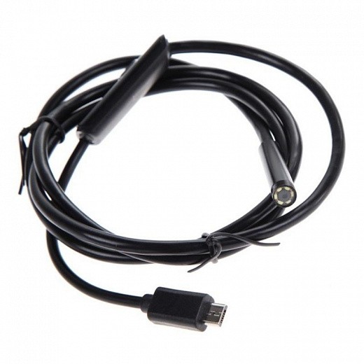 Камера - гибкий эндоскоп USB (Micro USB), 2м, Android/PC