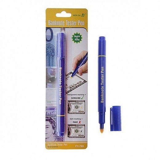 Купить Ручка для проверки подлинности банкнот
