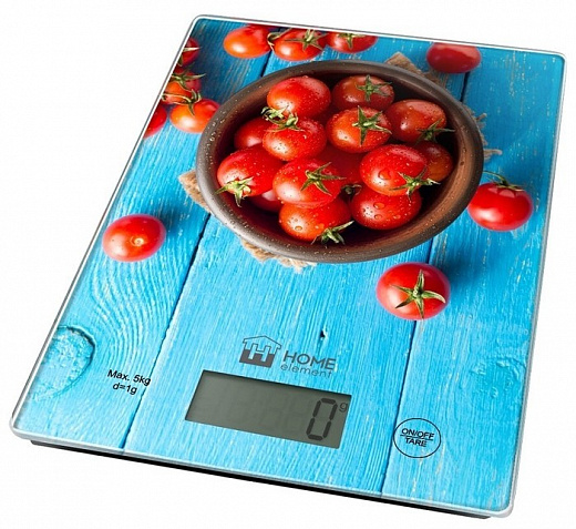 Купить Кухонные весы Home-Element HE-SC935 спелый томат