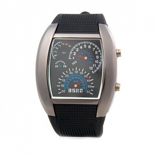 Купить Часы Спидометр - популярные LED часы