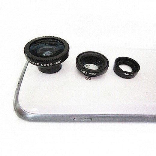 Купить Набор объективов для камеры смартфона, 3 шт