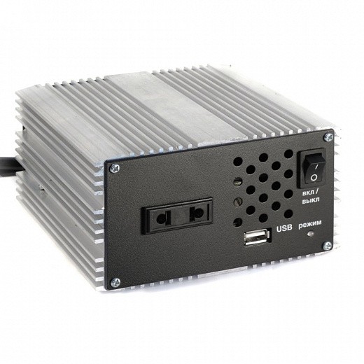 Купить Вымпел ПН-60 - преобразователь напряжения 12-220В, 450Вт, USB