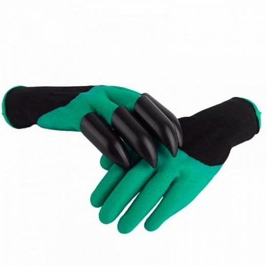 Купить Садовые перчатки с когтями Garden Genie Gloves