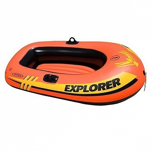 Купить Лодка Explorer 100 одноместная до 55 кг, 147х84х36 см, от 6 лет