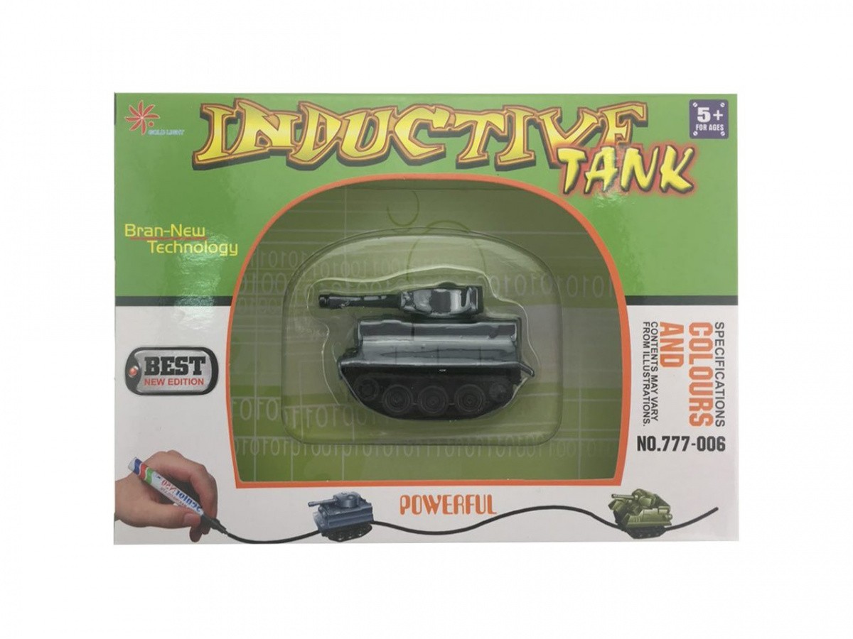 

Индуктивная игрушка StreetGo Inductive Tank Gray