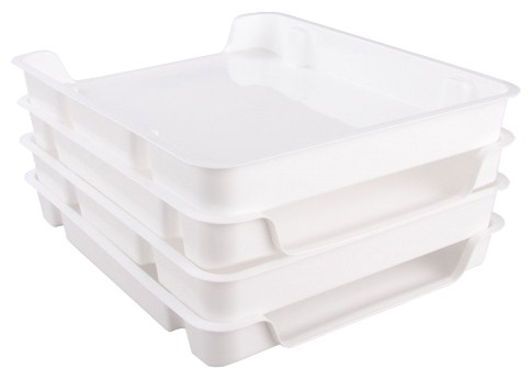 

Альтернатива Набор лотков для заморозки продуктов (М6183), 4 шт., 29x34.7 см, белый