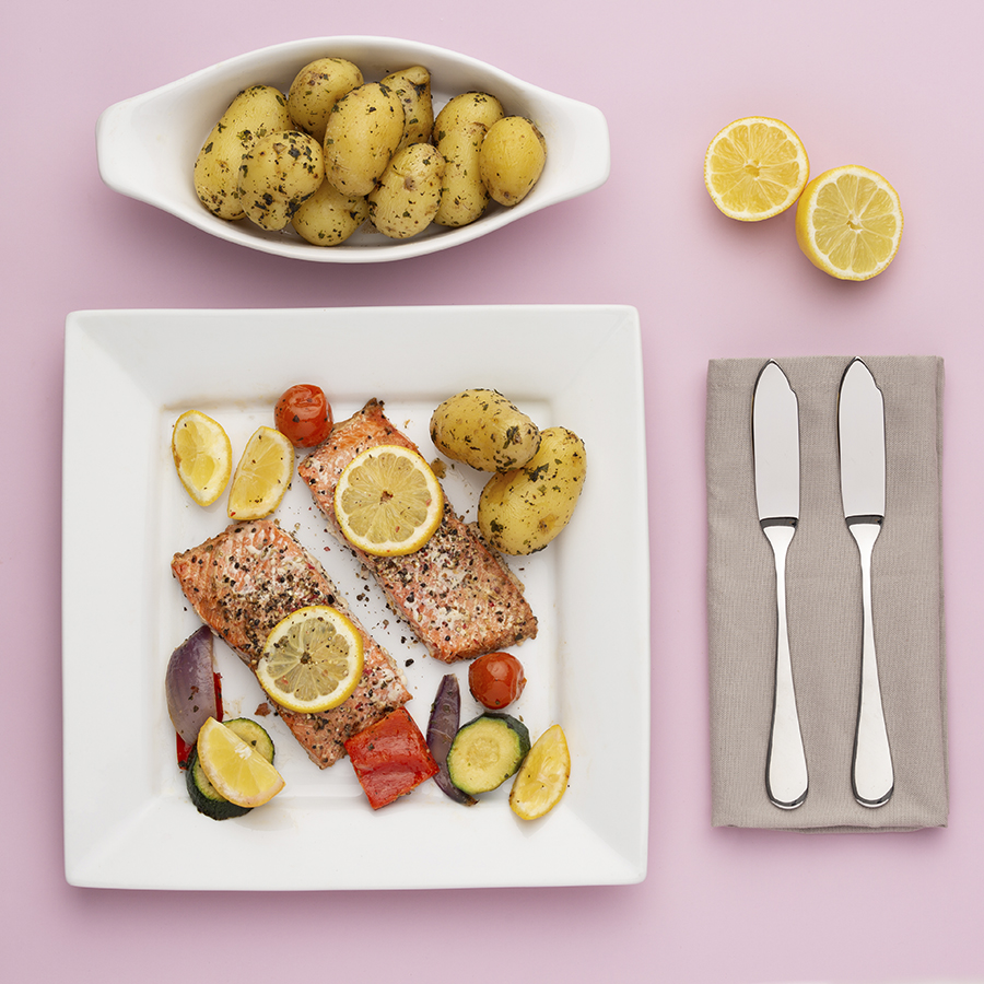 фото Набор из 4 ножей для рыбы select