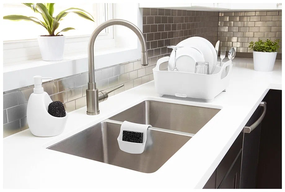 фото Сушилка для посуды tub, белая