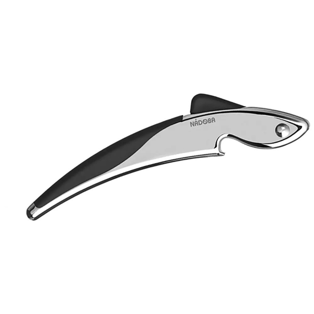 фото Набор открывалок nadoba sirena на подставке серебристый / черный