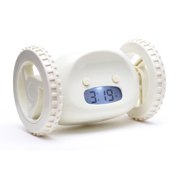 

Убегающий будильник Alarm Clocky Run, Белый