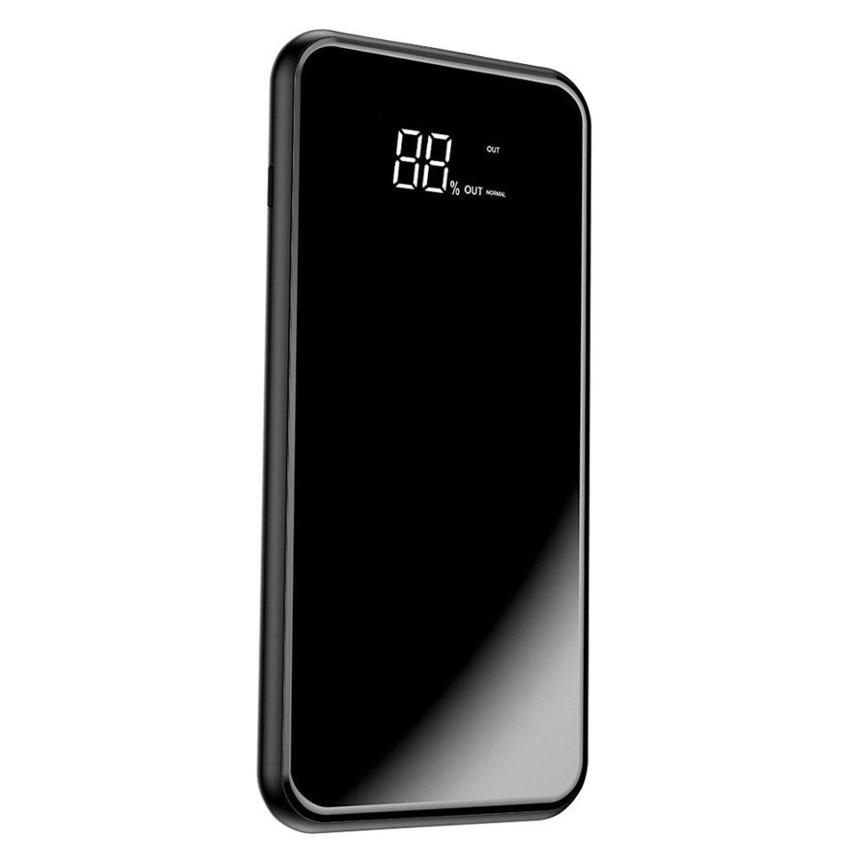 Внешний аккумулятор Power bank - Baseus Universal 8000mAh + Wireless charger, чёрный