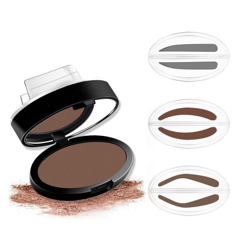 Набор для штампа бровей 3 second brow eyebrow stamp