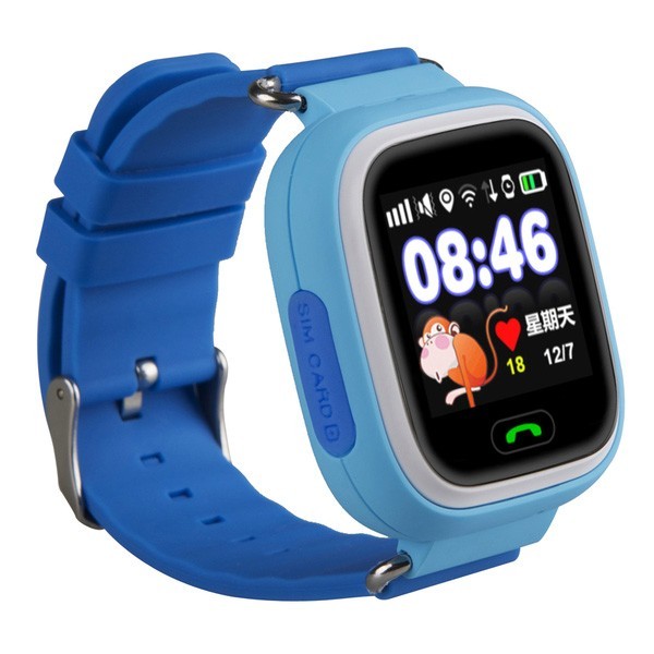 Smart Baby Watch G72 - умные детские часы с GPS, Голубой