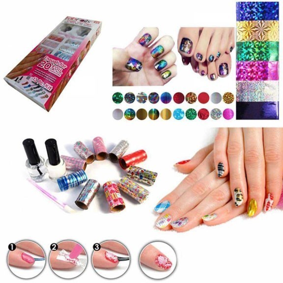 

Набор для дизайна ногтей Fab Foils (Фаб Фойлс)