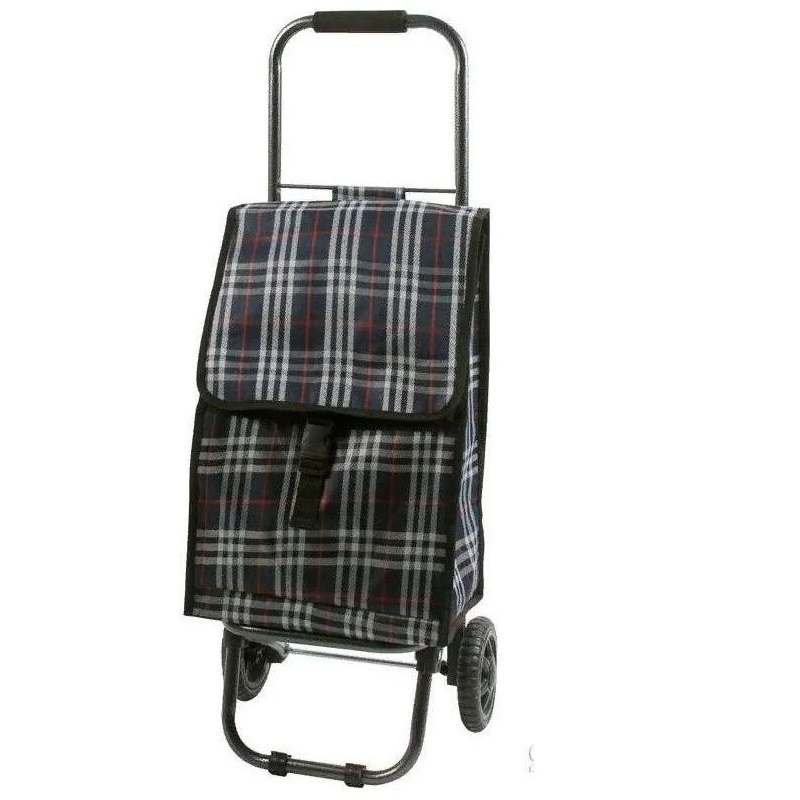 

Тележка-сумка D203ECO Tartan 30кг,31,5х29х84см 002250 (10)