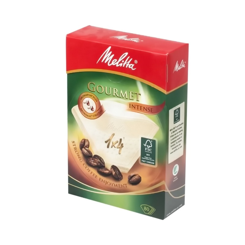 

Фильтры бумажные для заваривания кофе Melitta 100001, 1к4, коричневый