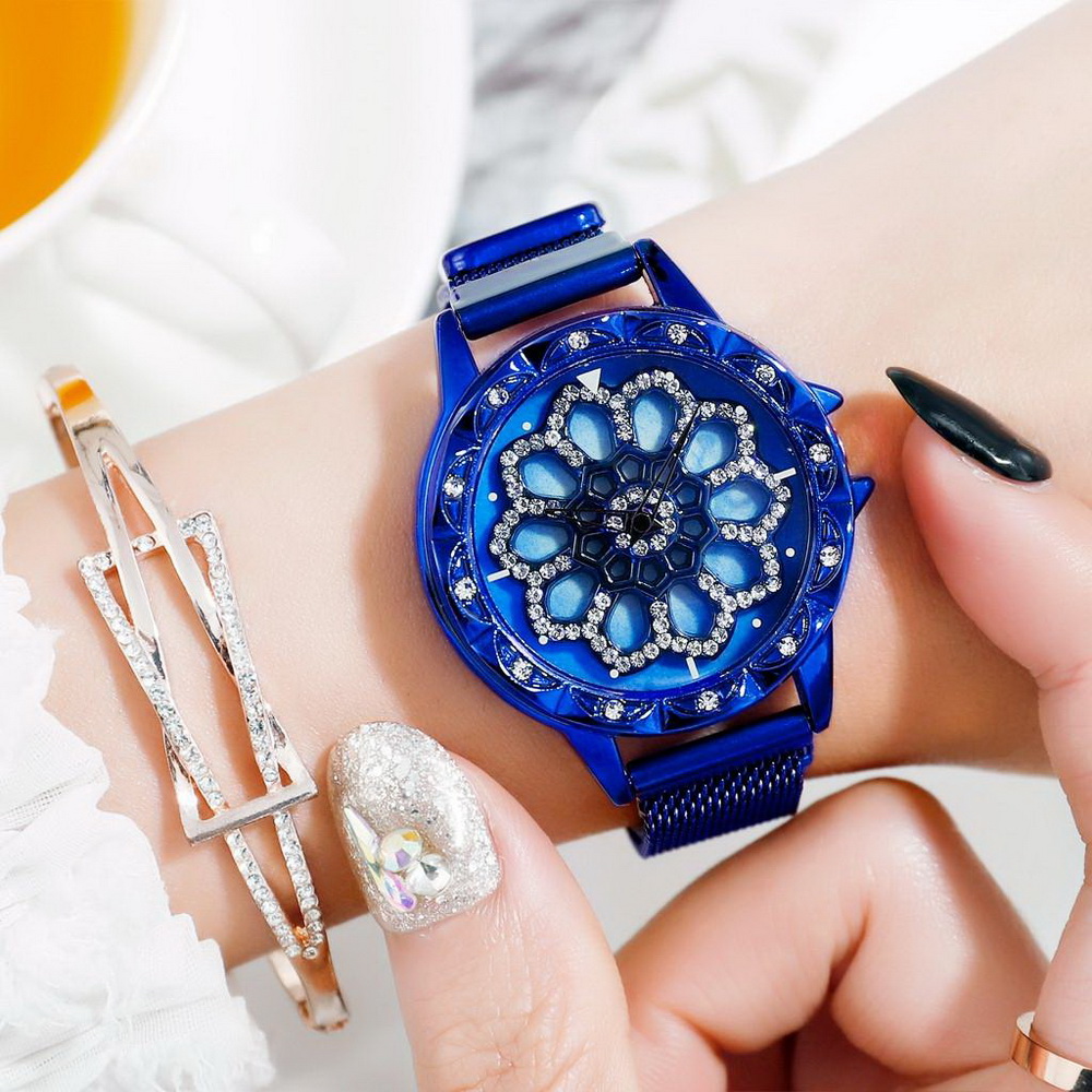 Наручные кварцевые женские часы Gedi, синий