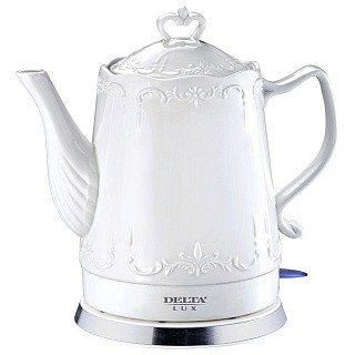 

Чайник электрический DELTA LUX DL-1236 :1500Вт, фарфор, 1,5л (Россия)(6)
