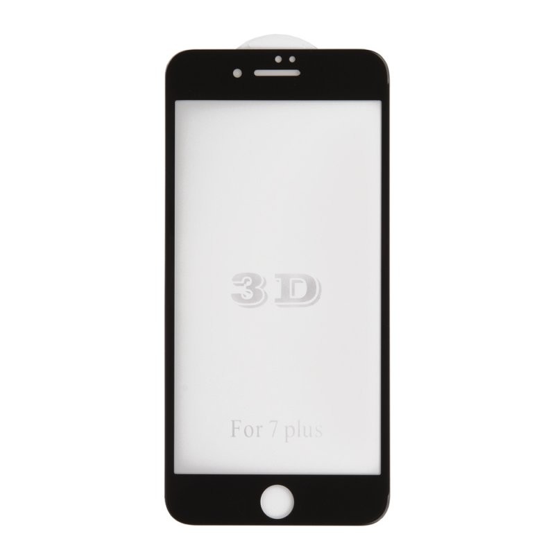 

Защитное стекло «LP» для iPhone 8/7 Plus Tempered Glass 3D с рамкой 0,33 мм, 9H (ударопрочное/черное
