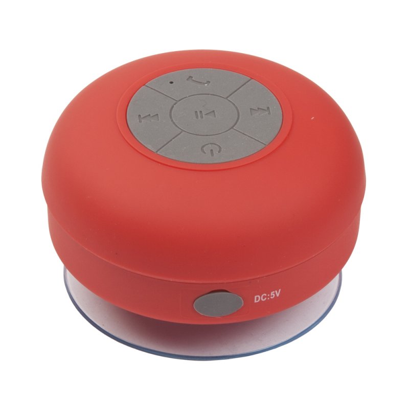 

Колонка беспроводная Bluetooth «LP» LP-S40 Присоска/защита от влаги IPX4 (красная)
