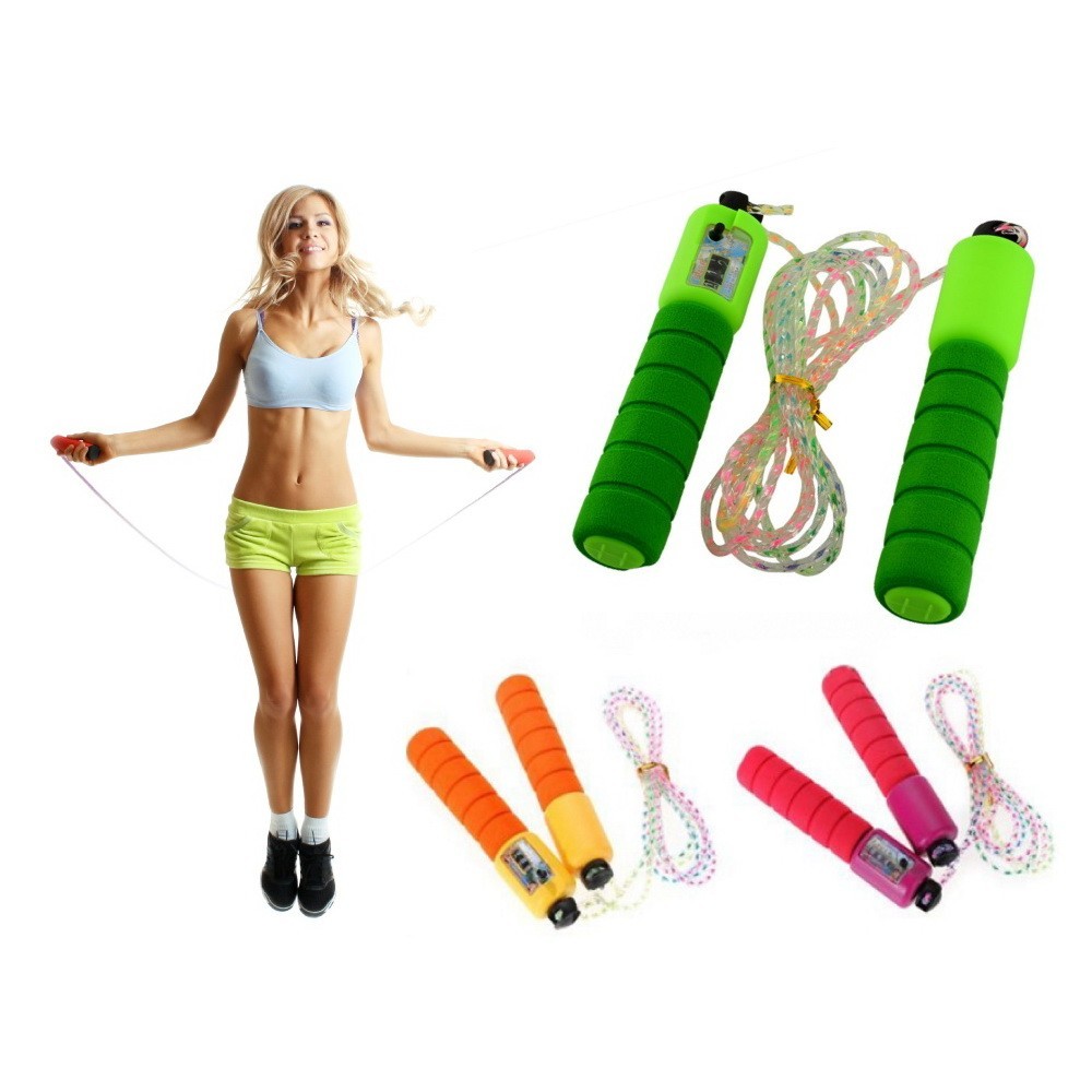 Скакалка со счётчиком прыжков Jump Rope, цвет микс от MELEON