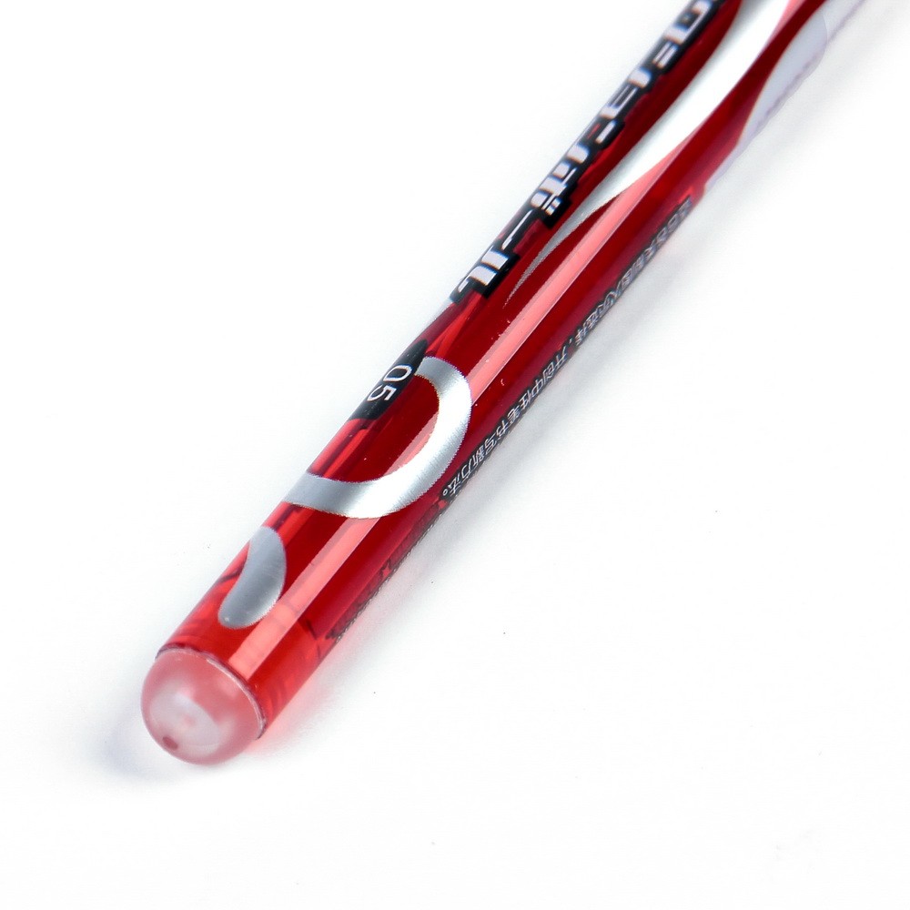 Ручка гелевая - Пиши-Стирай, 0,5мм, тонированный корпус, Красный от MELEON