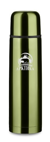 

Термос бытовой вакуумный (для напитков), 500 мл, Арктика 102-500 (болотный)