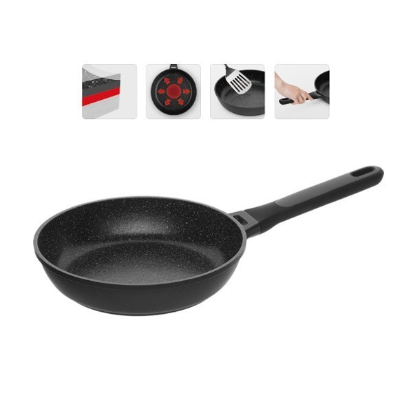 фото Сковорода nadoba dara 729118, 24 см, черный