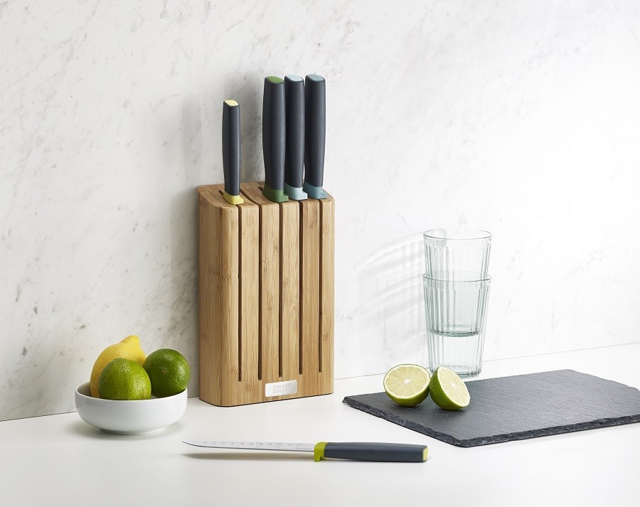 фото Набор ножей elevate™ knives bamboo в подставке из бамбука