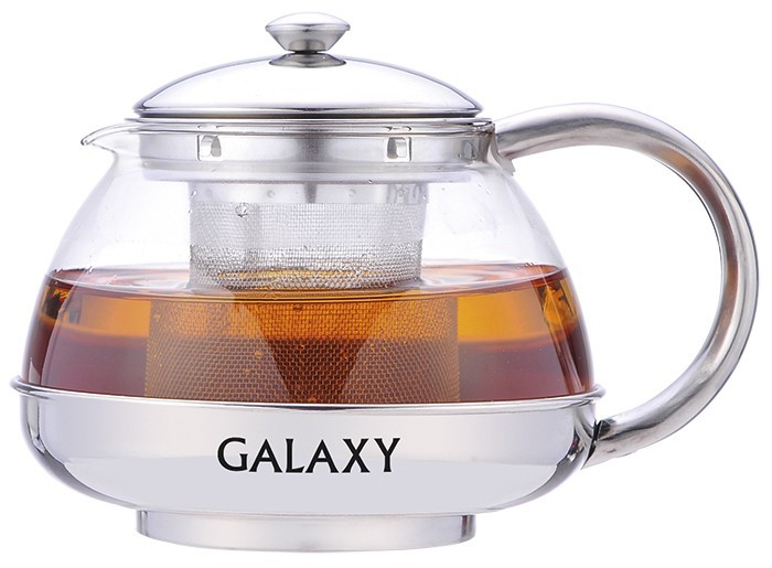 

Чайник заварочный Galaxy GL 9350, 0,5 л, корпус из высококач. нерж. стали, фильтр из нерж. ста