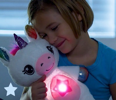 Мягкая игрушка ночник-проектор Star Belly Dream Lites, мультицвет