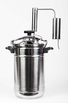 

Дистиллятор Первач Элит-Супер14Т, 14л, ДВОЙНОЕ КАПСУЛЬНОЕ ДНО, термометр, клапан избыт. давления, су