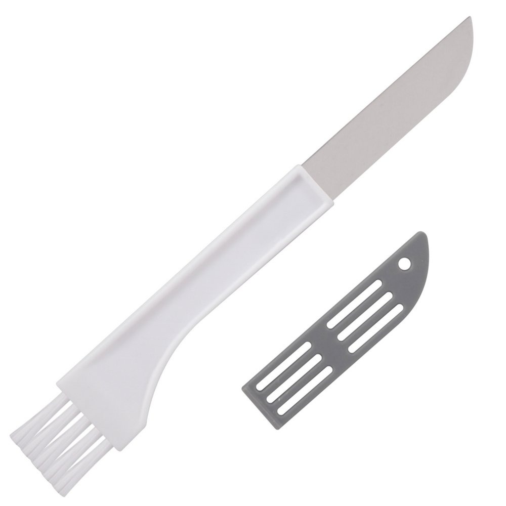 фото Нож грибника со щеточкой - цвет микс