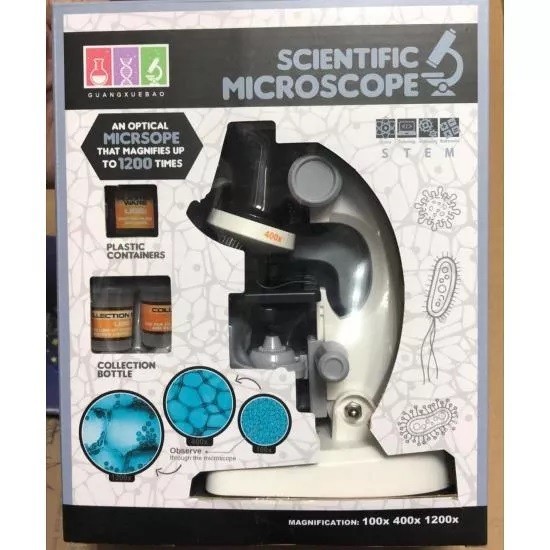 Настольный детский микроскоп Scientific Microscope, цвет микс от MELEON