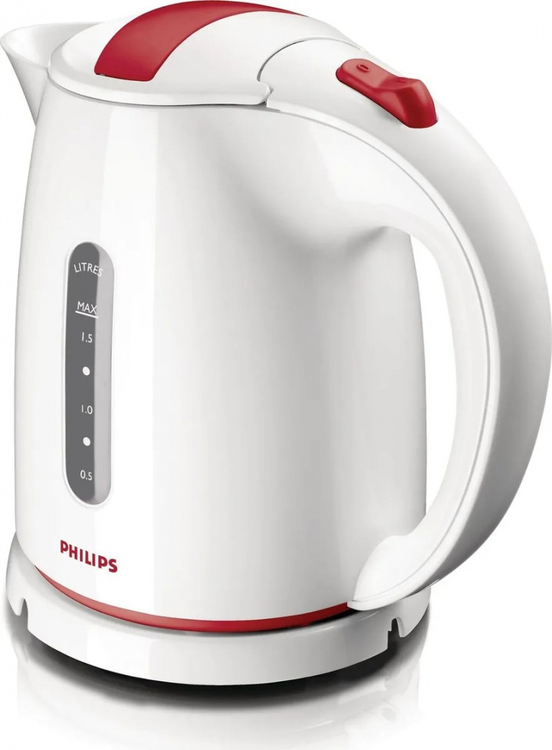 

Чайник Philips HD4646/40, белый/красный