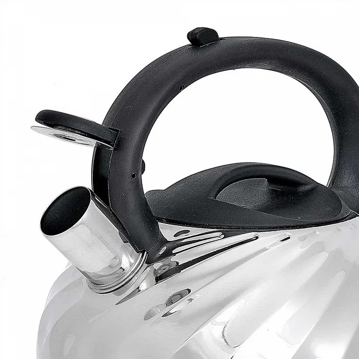 фото Be-0590 чайник webber из нерж.стали со свистком 3.0л