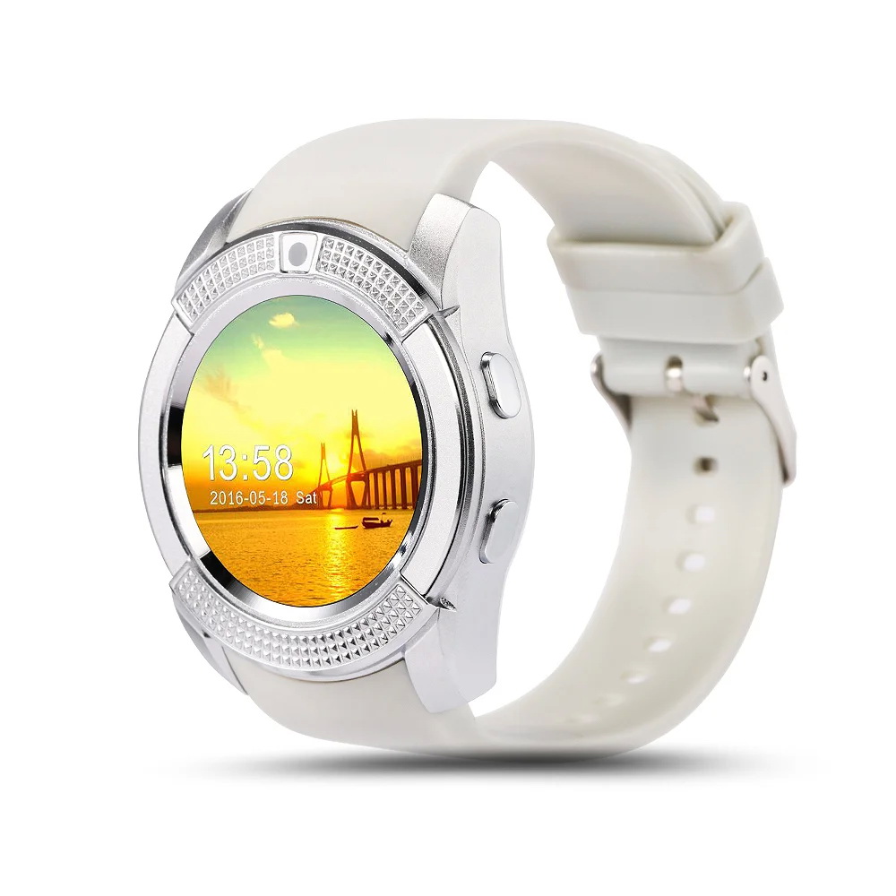 фото Смарт-часы smart watch v8, белый